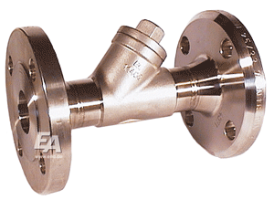 Non-return valve DN50, mit Flanged PN40 stainless steel. steel 1.4408/PTFE length EN558-1