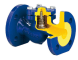 Клапан обратный подъемный ZETKAMA 287A-015-C-31, DN015, PN16, корпус - чугун GJL-250 (GG25), Ф/Ф