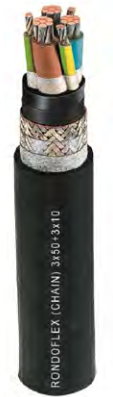 Crane and elevator cables of Prysmian Group RONDOFLEXCHAIN NGRDGOEU/NGRDGCGOEU