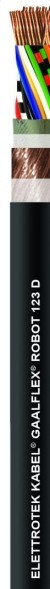 كابلات مقاومة للالتواء اليتروتيك كابيل جالفلكس روبوت 123 د