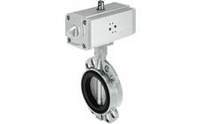 Затвор дисковый VZAV-C-100-16-S8PN16-Н1EP200-V5-V3-E  PN16 к.чугун.эп.покр./нерж.сталь/EPDM пневмопри