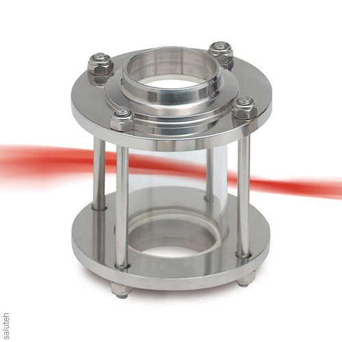 8000 زجاج رؤية أسطواني