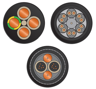 كوندوكتيكس كرين وكابلات المصعد-وامبفلر تكسغ /تكسغ-د