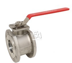 صمام الكرة المدمجة دن 200 ، ين 16 الصلب /بتف-بتف /الفولاذ المقاوم للصدأ. الصلب ، ايزو 5211