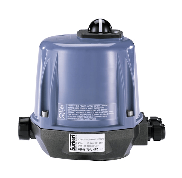 Rotating electric drive for shut-off (on/off) and control valves (327634)