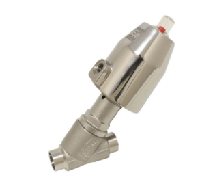 Pneumatic valve, DN20, SK50-Ms., OS-VD stainless steel. steel/PTFE