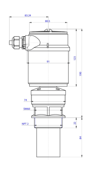 Ultrasonic Level Gauge (558225)