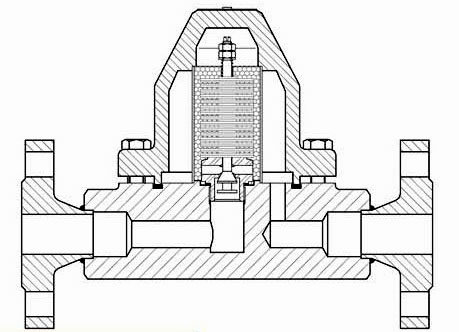 Bimetallic steam trap type BM35/BM45 (PN64 - ANSI 400#) (25 BM35F PN63 f/f)