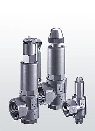 Safety valve R/r SS499K(red brass) PN16 Rust=0.5-16bar (DN15, 15x15, 642-mGFL-15-f/f-15/15-PTFE-10bar)