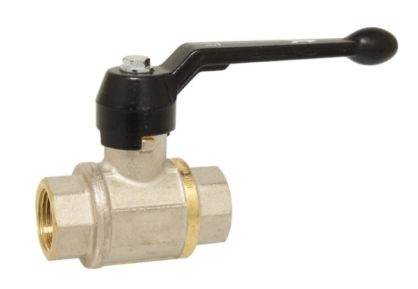 Ball valve ball valve 1/2&amp;quot;, PN12, Ms/PTFE, with emptying, internal thread, full passage