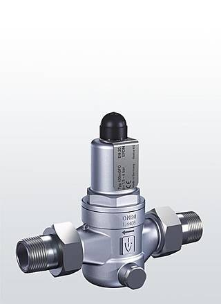 Перепускной клапан &amp;quot;до себя&amp;quot; р/р 1.4408(нерж. сталь) Тмакс=+95oC PN10 Руст=0,5-2,0bar (10, 15, 430-mGFO-LP-EPDM)