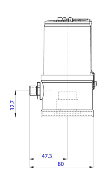 Control head for decentralized automation of direct-flow valves ELEMENT (265068)