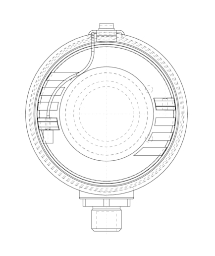 Control head for decentralized automation of direct-flow valves ELEMENT (265068)