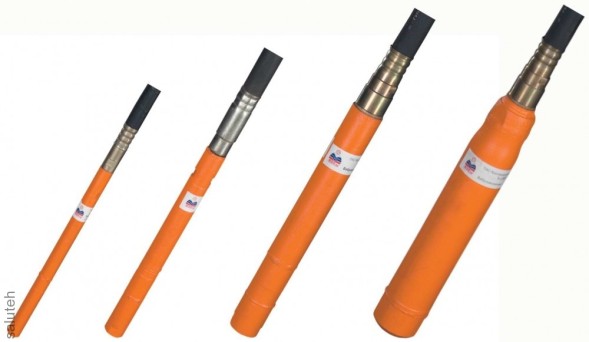 Deep vibrator with flexible shaft (with cable) IV-116A (d. 76mm) 42/50