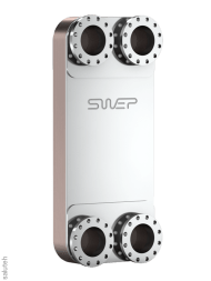 أب 649 لوحة صنع من النحاس مبادل حراري سوب