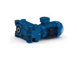 Cylindrical gear motor Watt Drive ASA-76A-3B-132M-04F