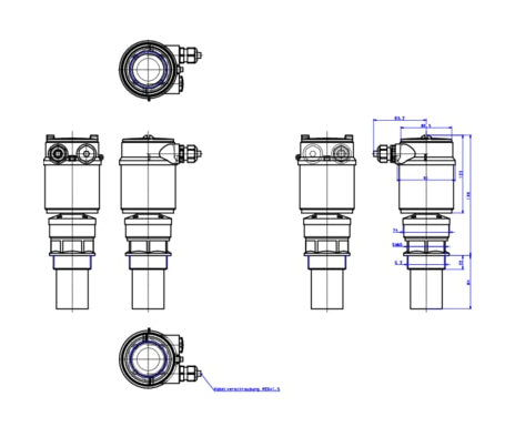Ultrasonic Level Gauge (559243)