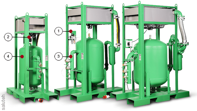 Condensate removal system MEX-E-3